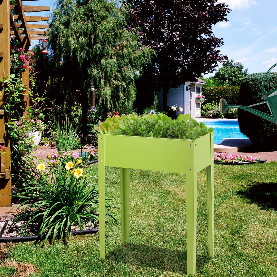 Metal Plant Box with Legs (25" L x 13" W x 31.5" H)