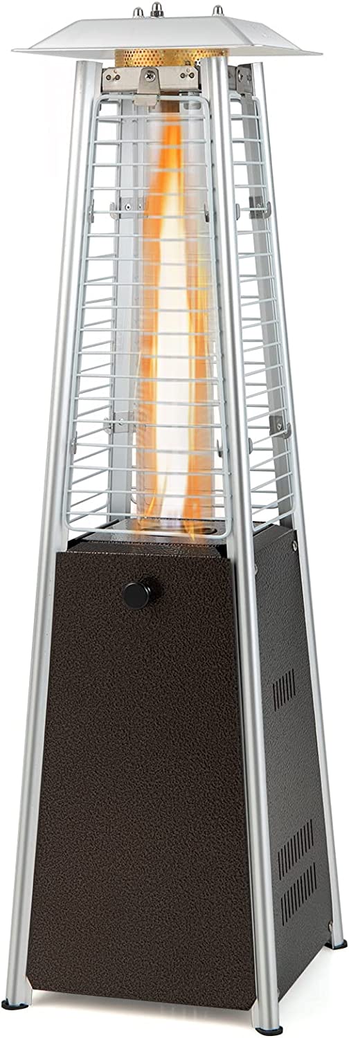 Giantex Outdoor Heaters for Patio - 35" Outside Portable Tabletop Patio Heater, 9500 BTU