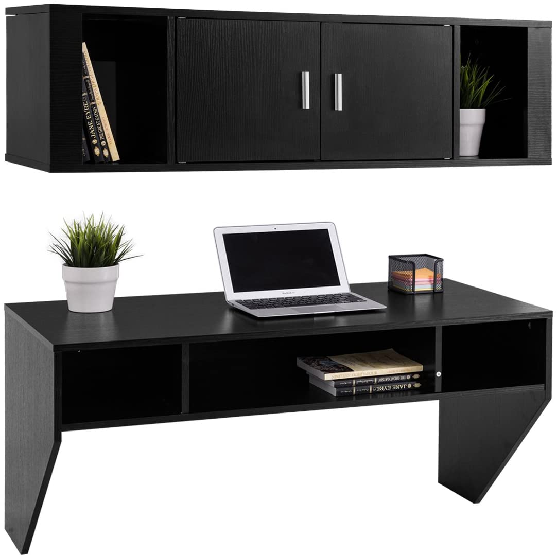 Wall Mounted Floating Computer Desk