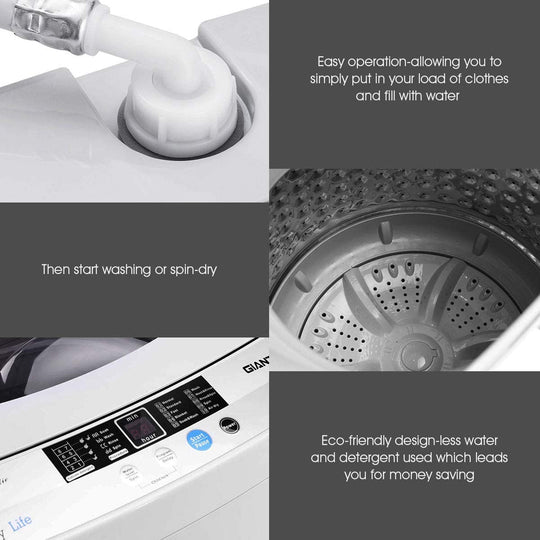 Giantex Portable Washing Machine, Mini Washer and Dryer Combo