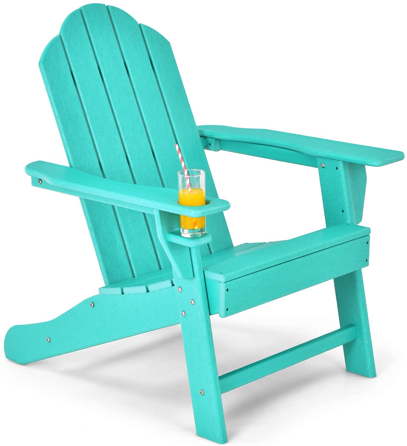 Giantex Adirondack Chair, Turquoise