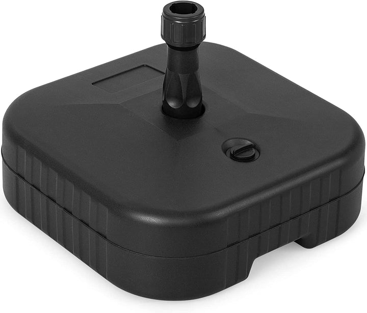 Giantex Fillable Umbrella Base, Water and Sand Filled Umbrella Stand, Fits 1.5" Patio Umbrella Pole
