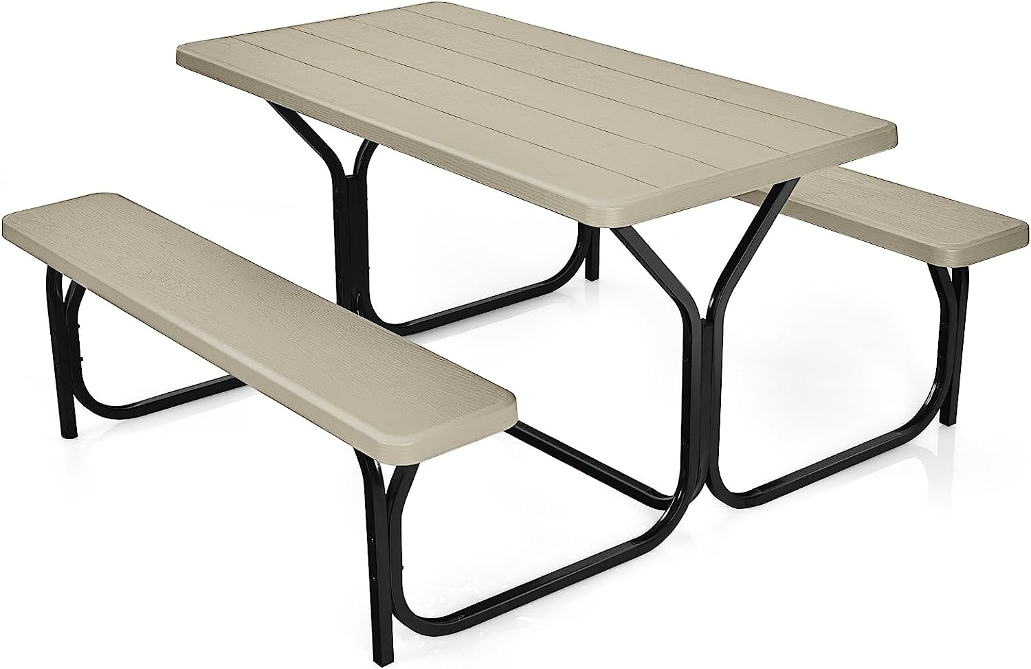 Giantex Picnic Table Bench Set for Outdoor Camping