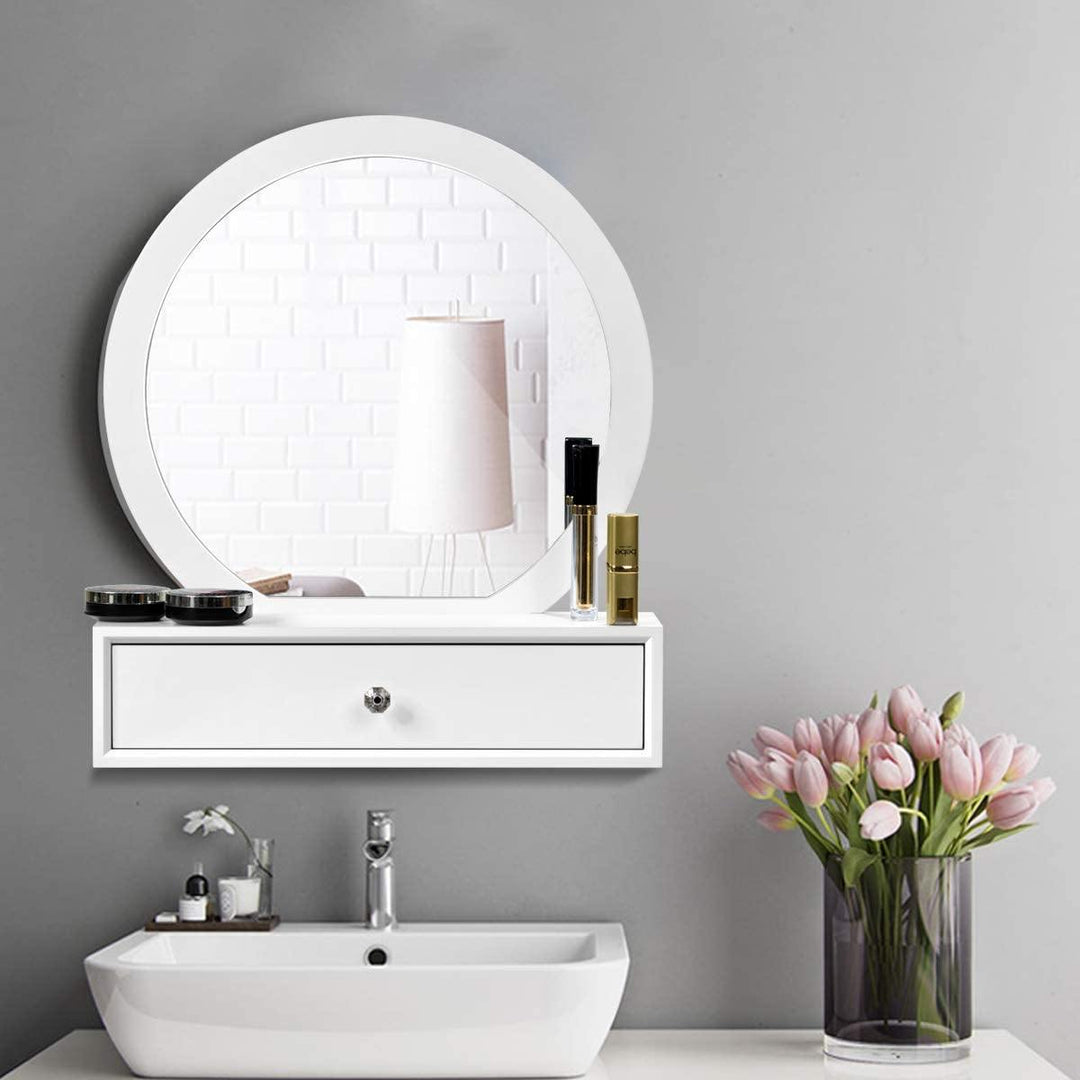 Giantex | 2-in-1 Vanity Mirror with lights and Removable Drawers - Giantexus