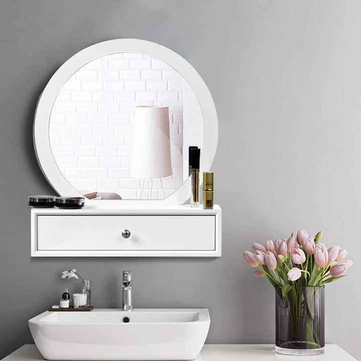 Giantex | 2-in-1 Vanity Mirror with lights and Removable Drawers - Giantexus
