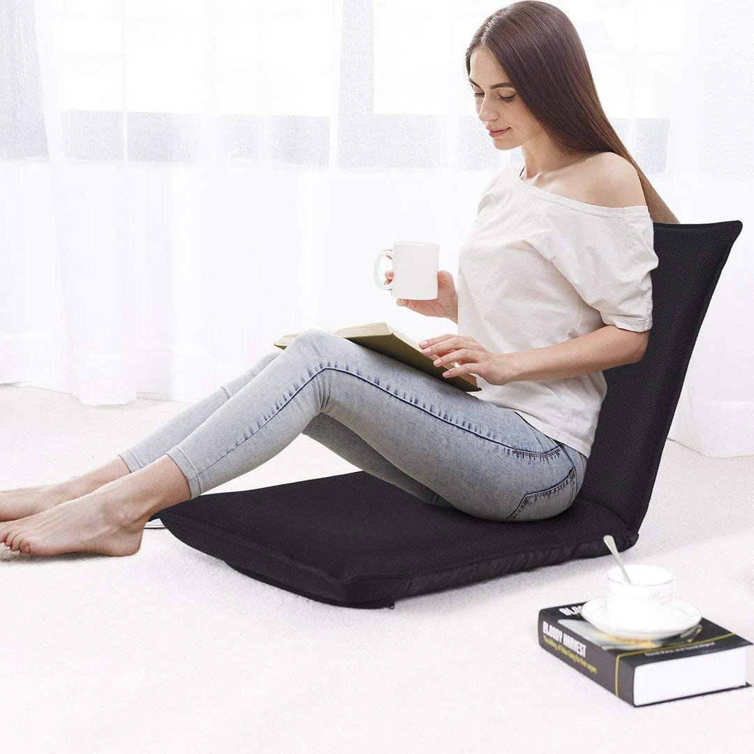 Adjustable Mesh Floor Sofa Chair - Giantexus