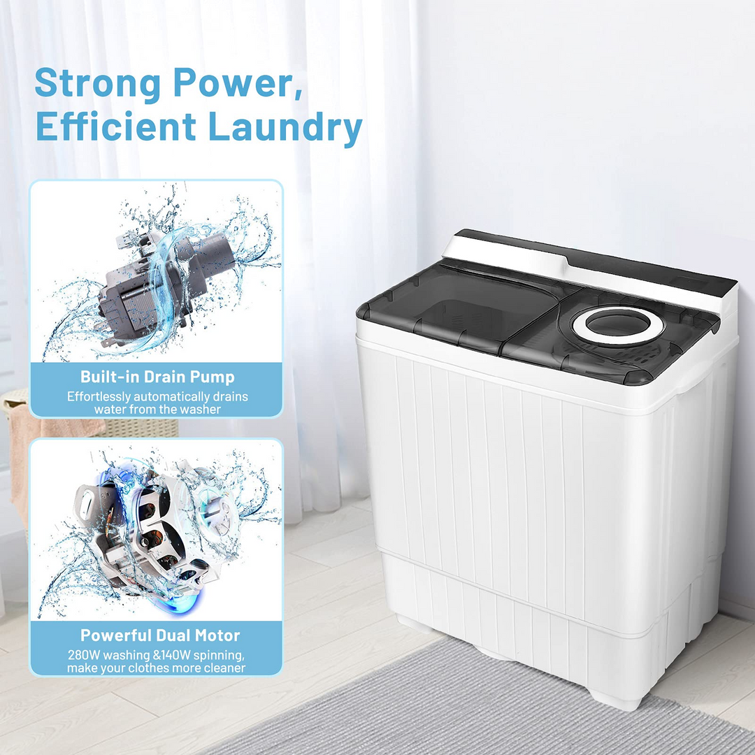 Compact Washing Machine for Apartment, Dorm and RV Giantex
