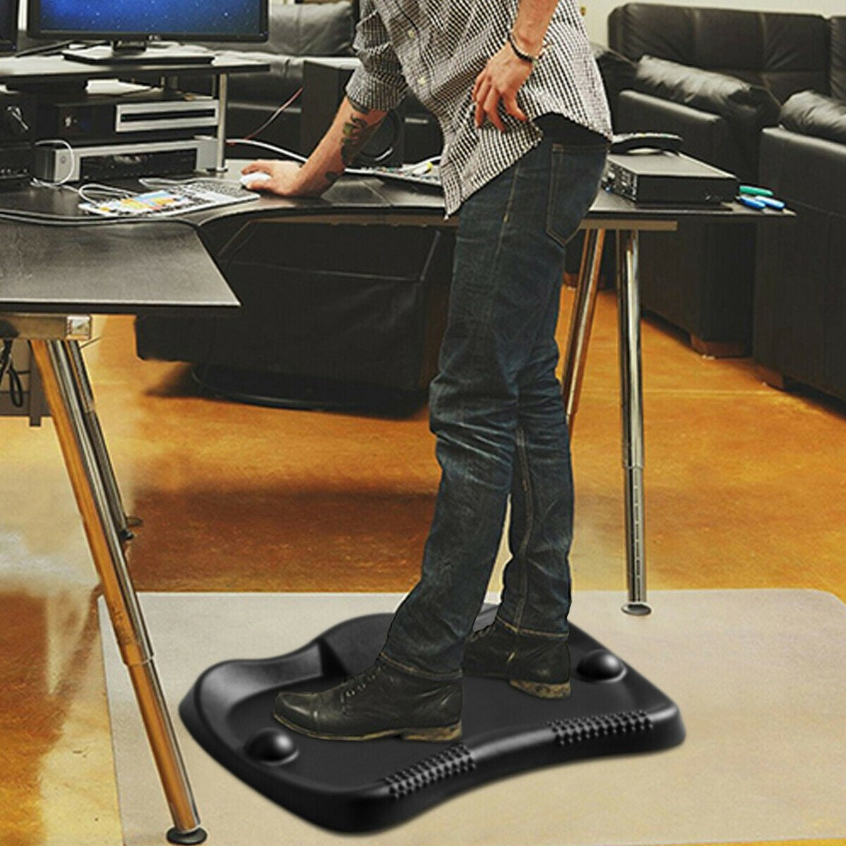 Giantex Standing Desk Anti-Fatigue Mat Not-Flat