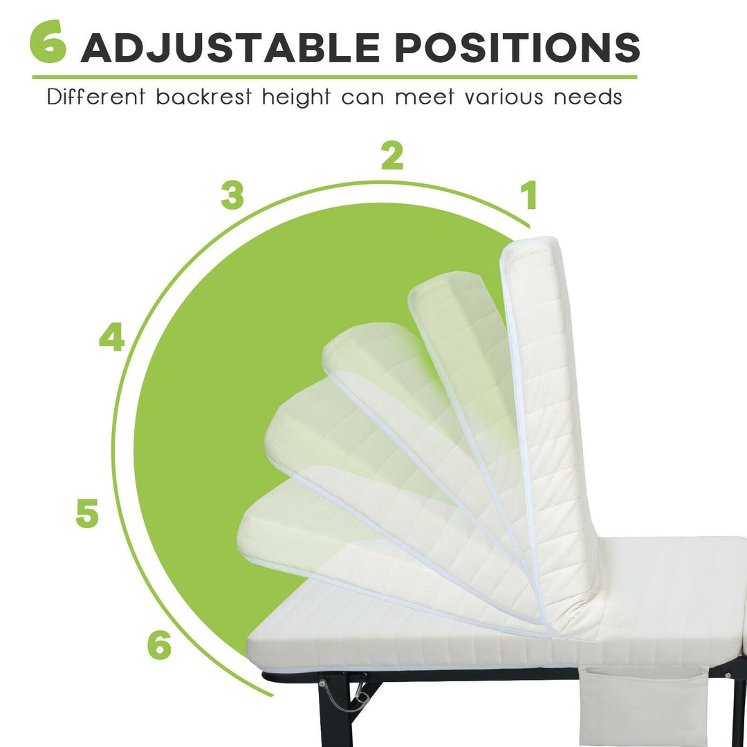 Folding Guest Bed Frame with Mattress