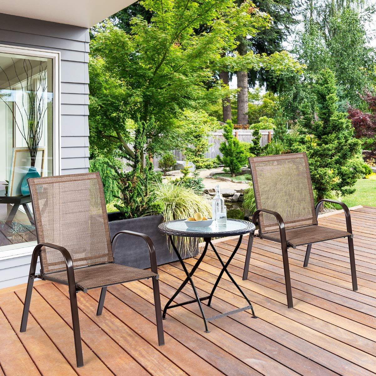 Giantex 4 Piece Patio Chairs
