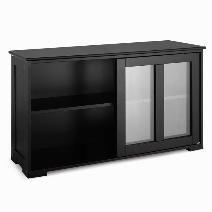 Giantex Buffet Sideboard, Wood Credenza with Sliding Doors