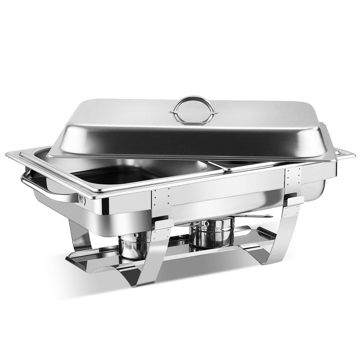 Giantex 2 Packs Chafing Dish 9 Quart Chafer Dishes Buffet Set