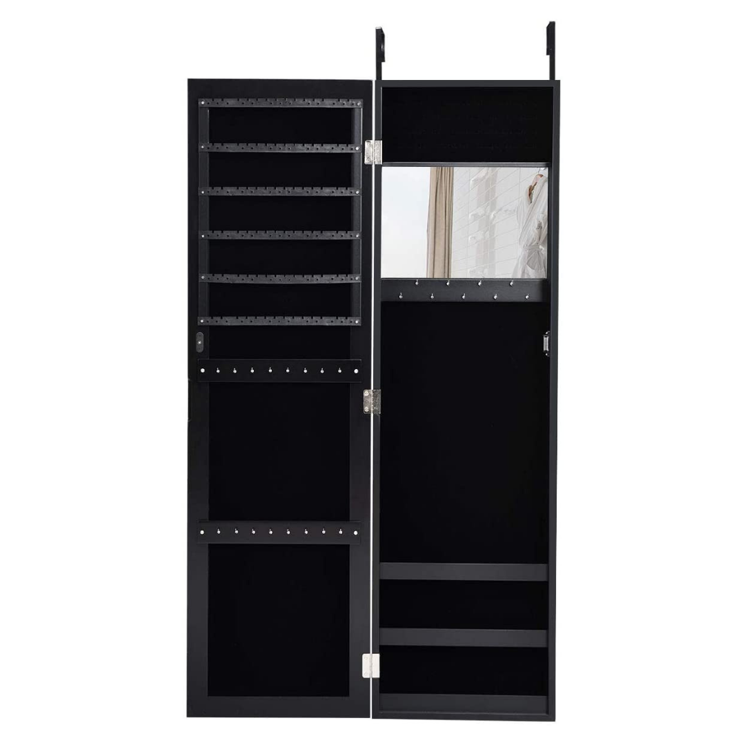 Jewelry Armoire Cabinet Wall Door Mounted - Giantex