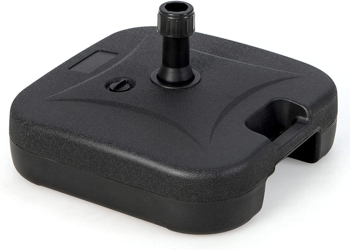 Giantex Fillable Umbrella Base, Water and Sand Filled Umbrella Stand, Fits 1.5" Patio Umbrella Pole