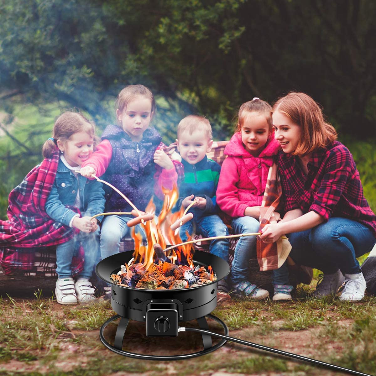 Firebowl Outdoor Portable Propane Gas Fire Pit