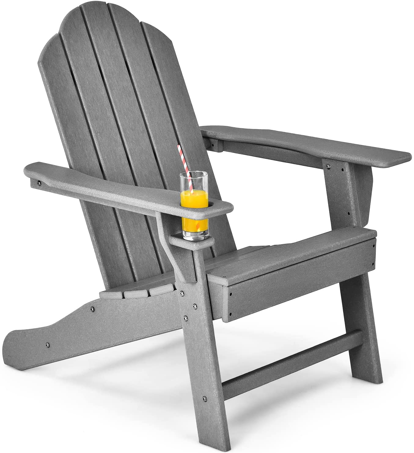 Giantex Adirondack Chair, Grey