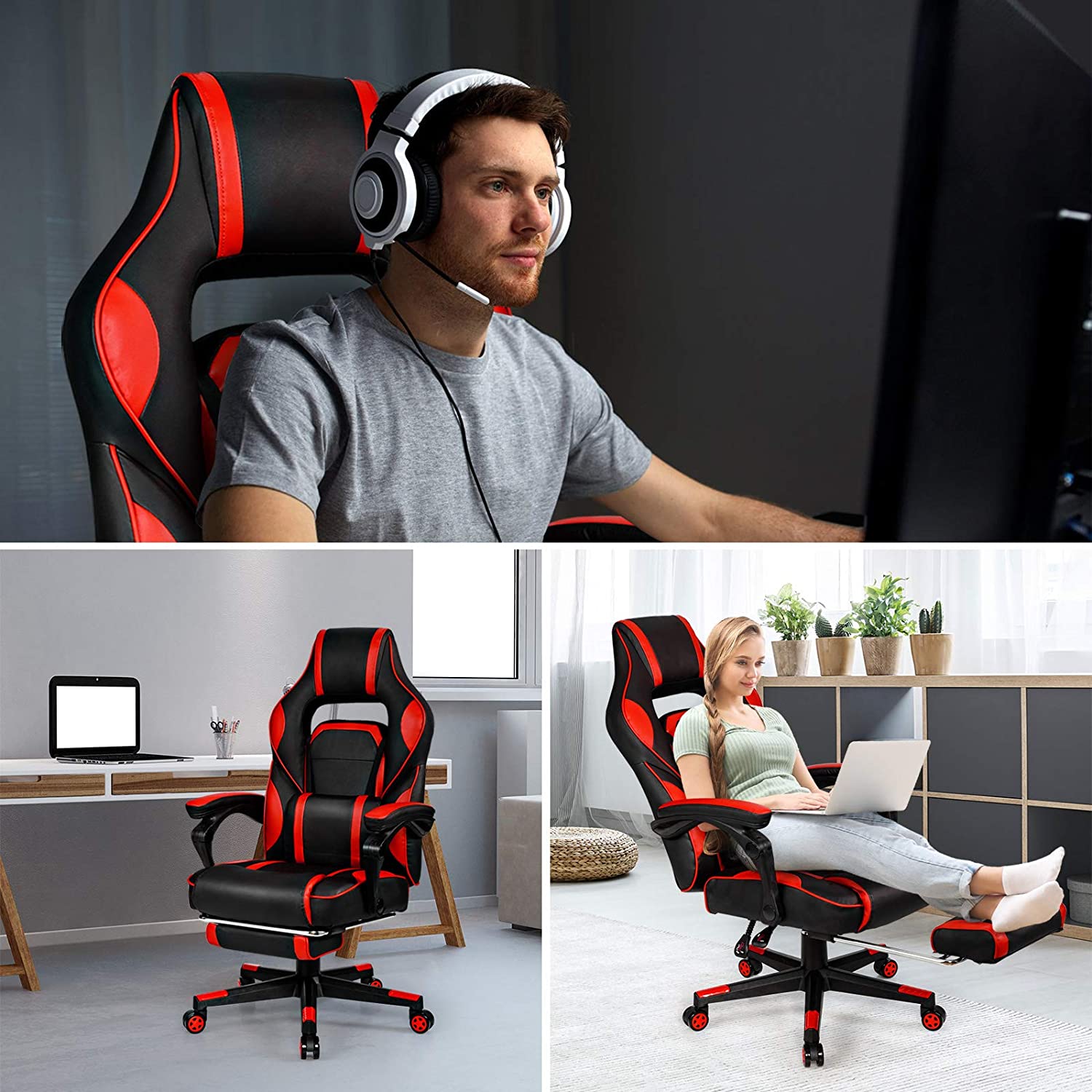 Ergonomic Gaming Chair, Executive Computer Office Chair