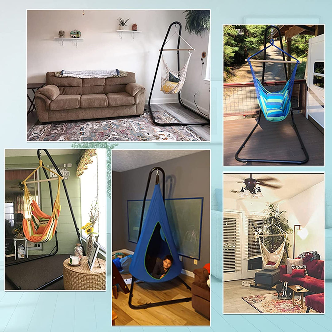 Giantex Adjustable Hammock Chair Stand, Height Adjust from 78.5" to 98.5"