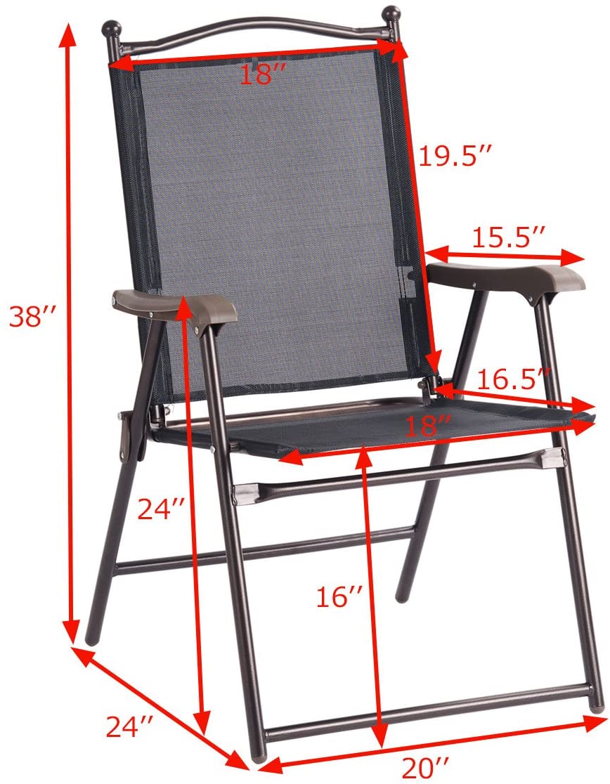 Patio Folding Chairs, Sling Chairs