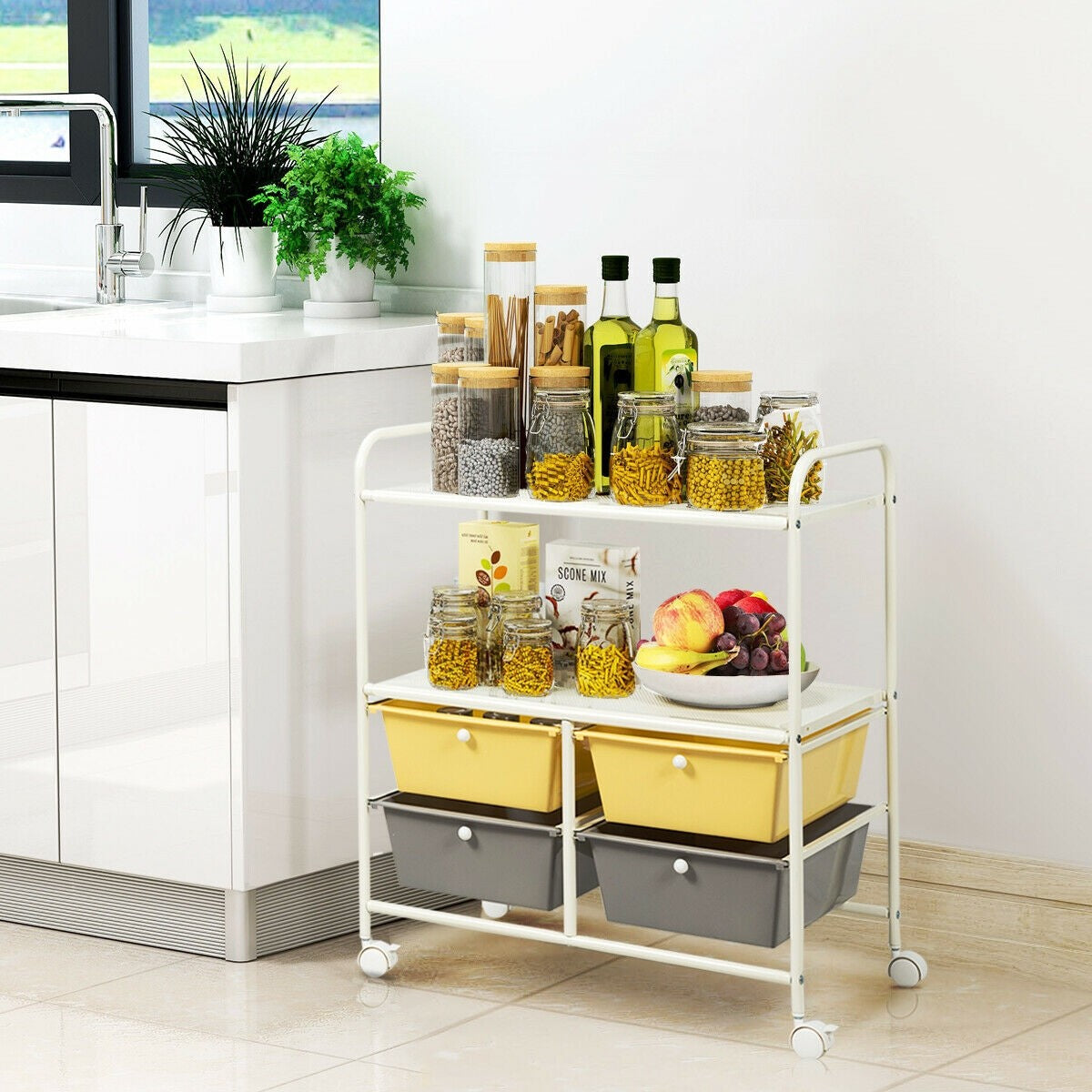 Rolling Storage Cart 