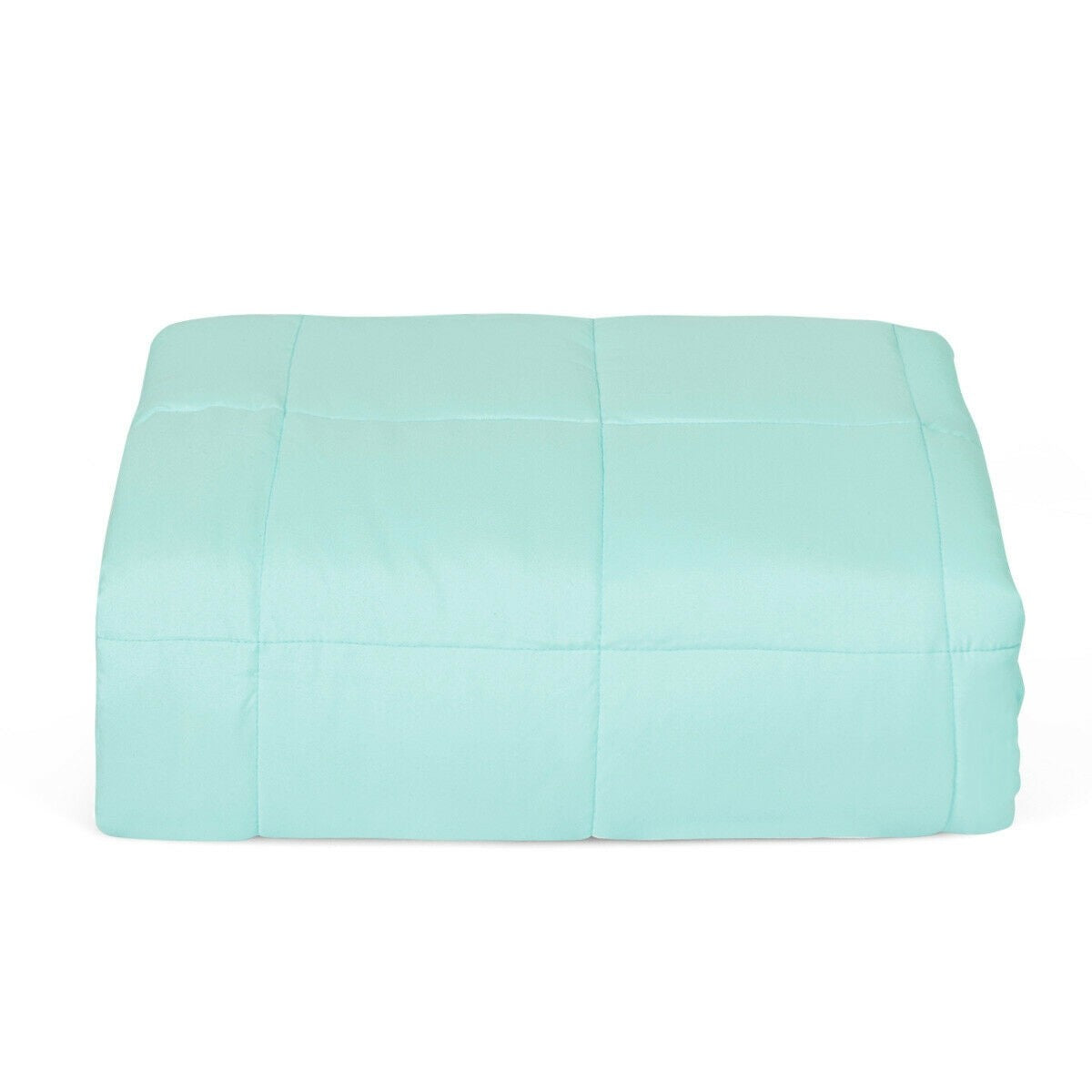 Giantex Kids Weighted Blanket with Duvet Covers, Hot and Cold Duvet Cover Set, 60 " x 41" | 7lbs
