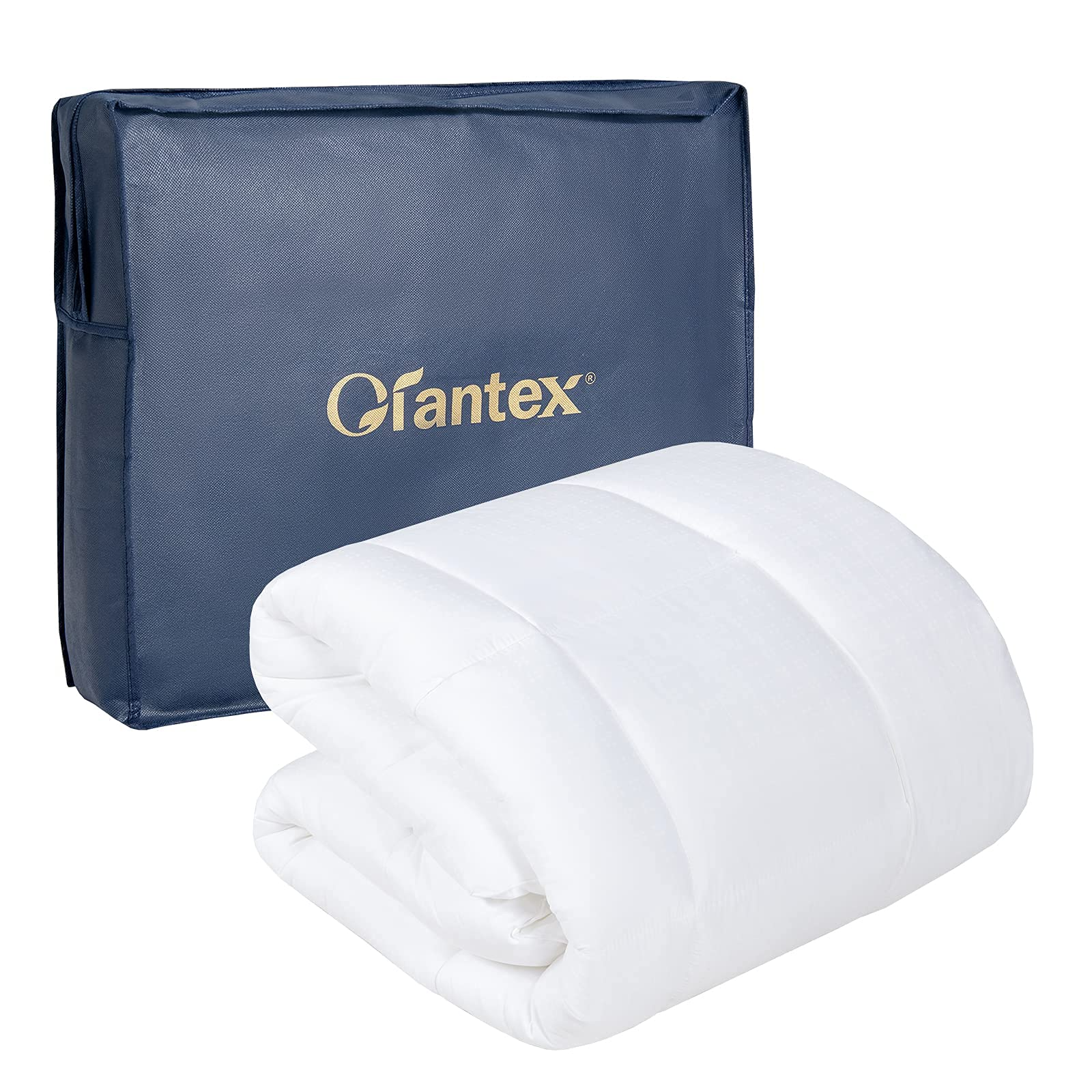 Giantex Quilted Fitted Mattress Topper Pillow Top w/Cotton Jacquard Fabric Top & 21" Fitted Deep Pocket