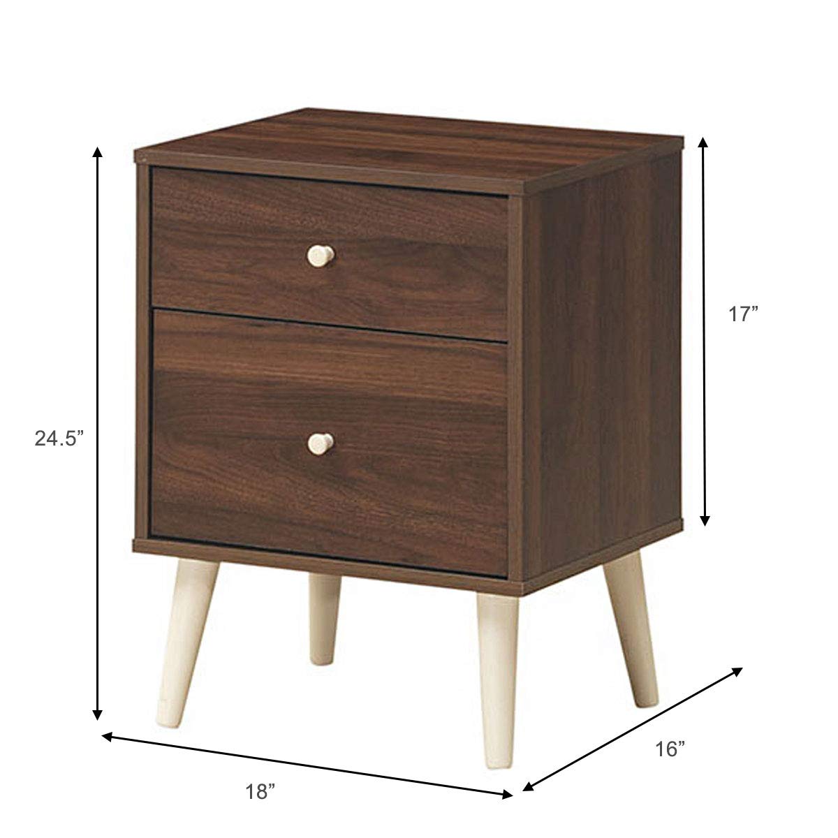 Giantex Hallway Storage Cabinet Organizer Beside End Table