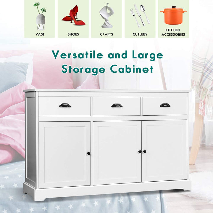 Giantex Sideboard Buffet Server Storage Cabinet Console Table