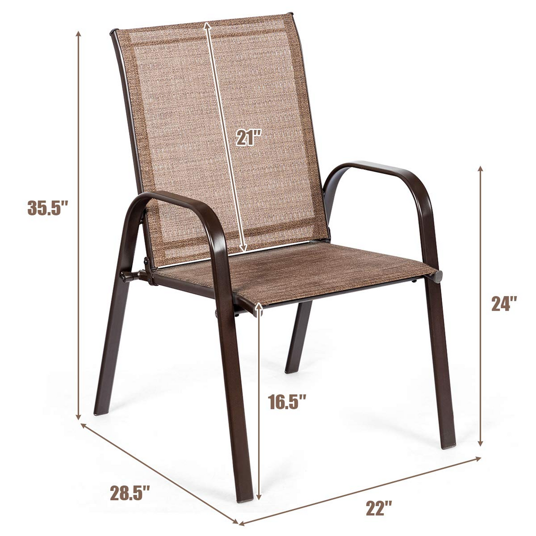 Giantex 4 Piece Patio Chairs