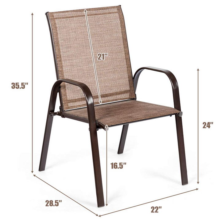 Giantex 4 Piece Patio Chairs