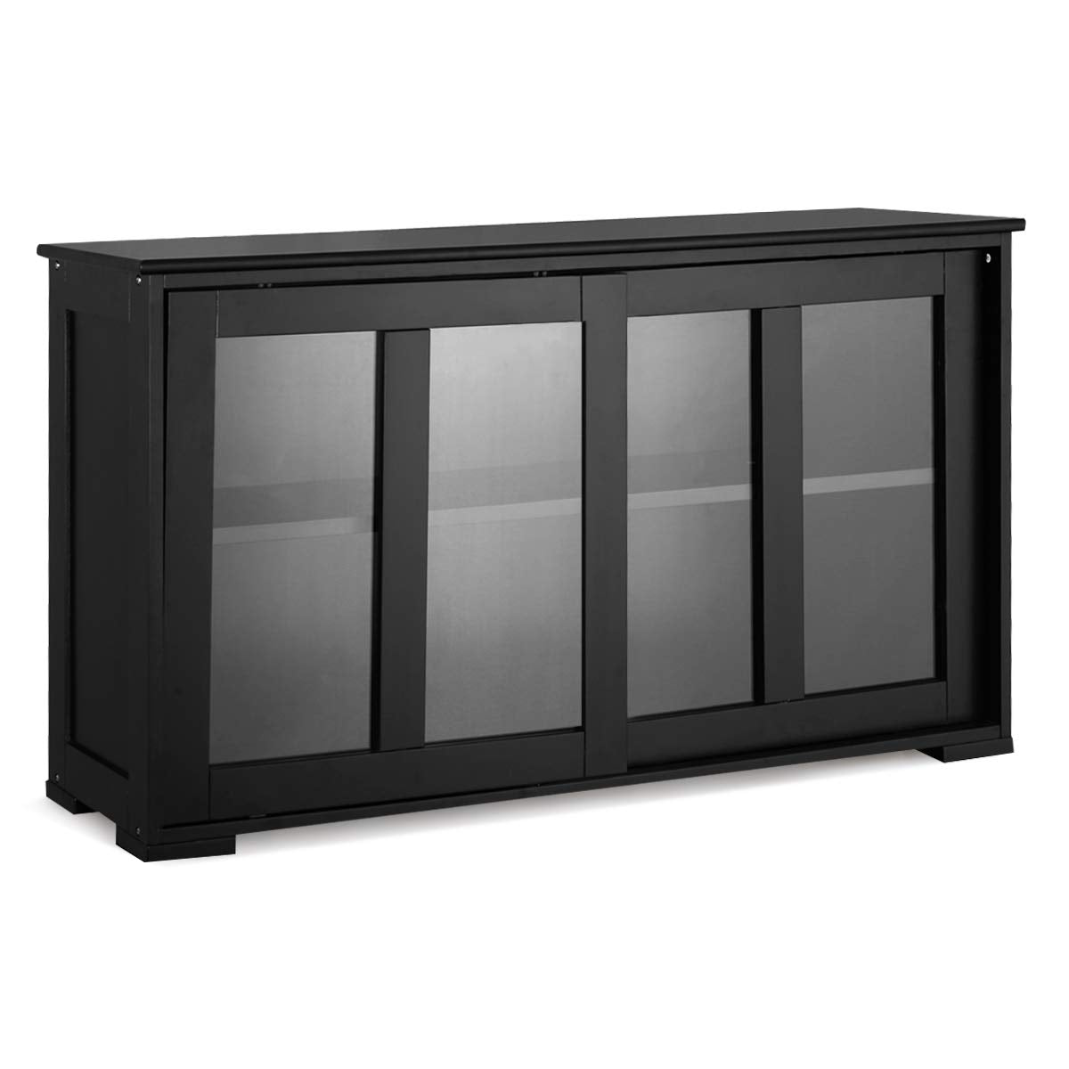 Giantex Buffet Sideboard, Wood Credenza with Sliding Doors