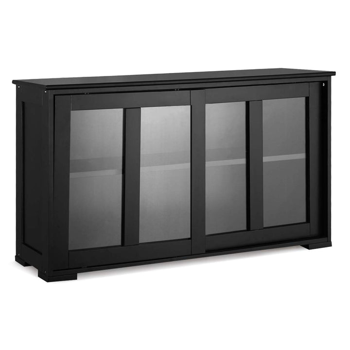 Giantex Buffet Sideboard, Wood Credenza with Sliding Doors