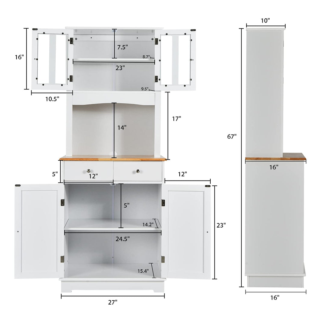Giantex Buffet Sideboard, Kitchen Cabinet with Hutch