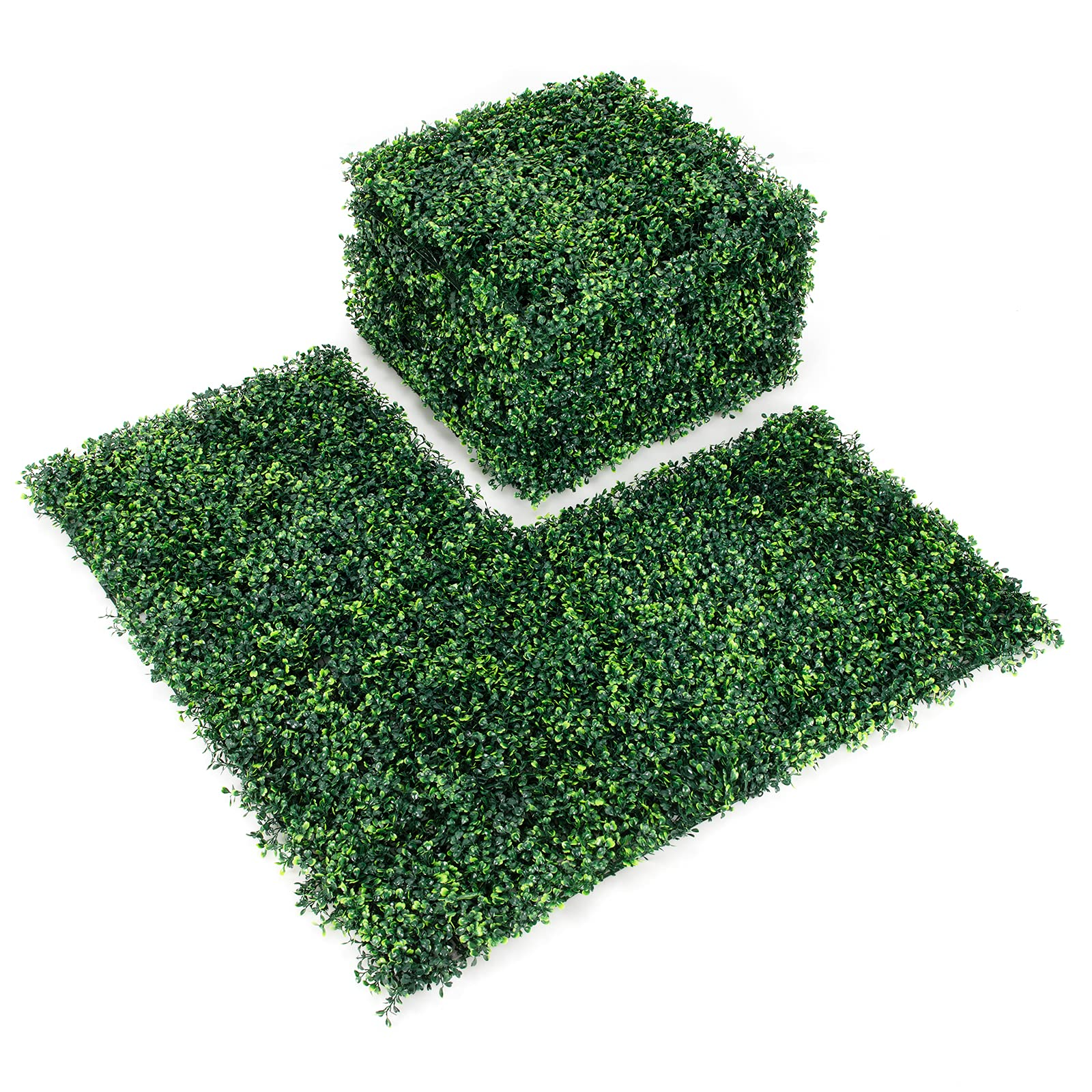 Giantex 12PCS 20x20inch Artificial Boxwood Panels