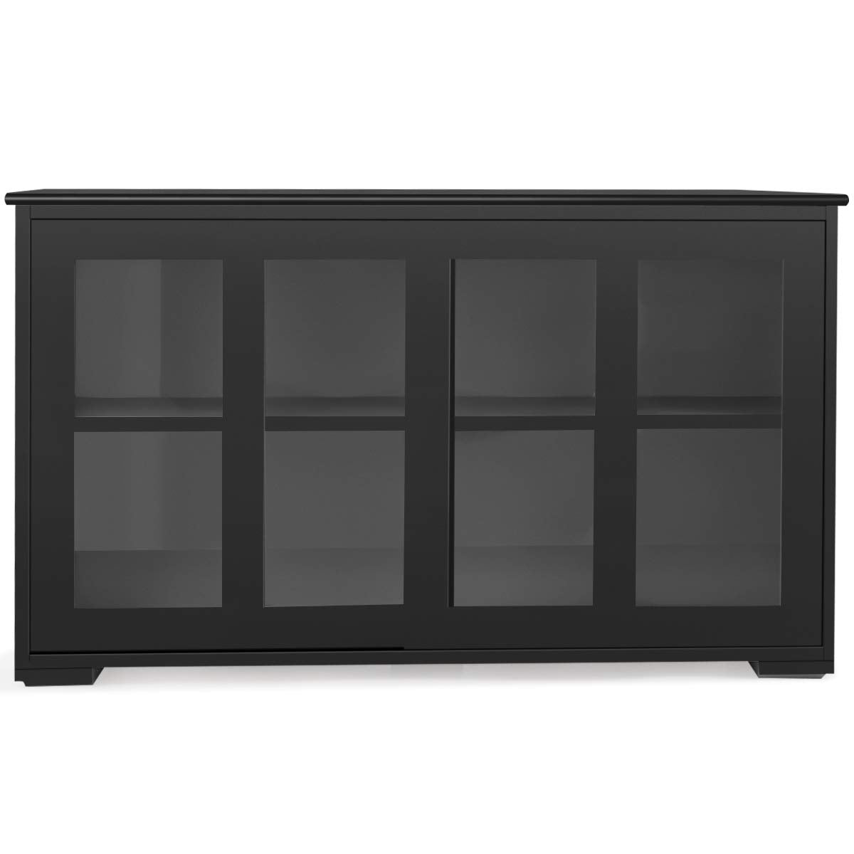 Giantex Buffet Sideboard, Wood Credenza with Sliding Doors