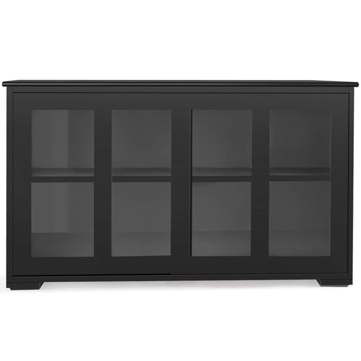 Giantex Buffet Sideboard, Wood Credenza with Sliding Doors