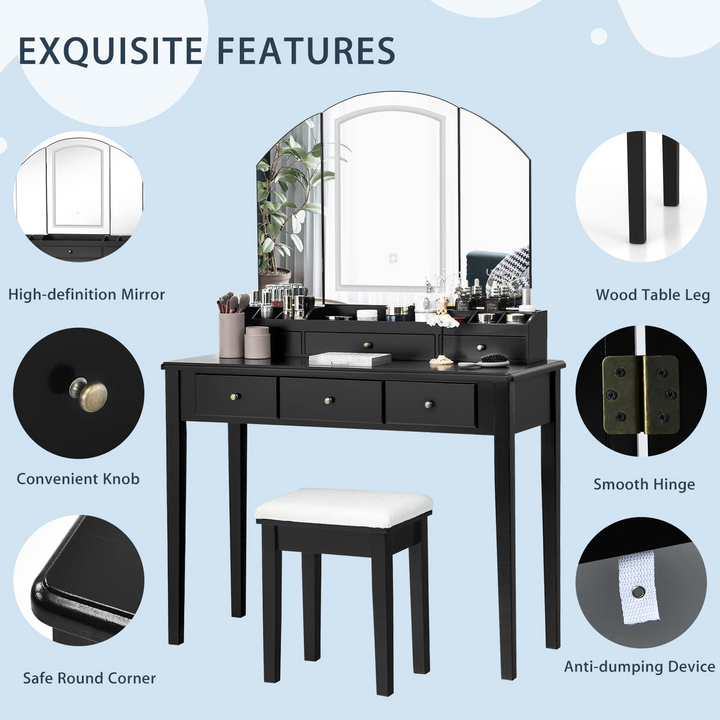 CHARMAID Large Vanity Set