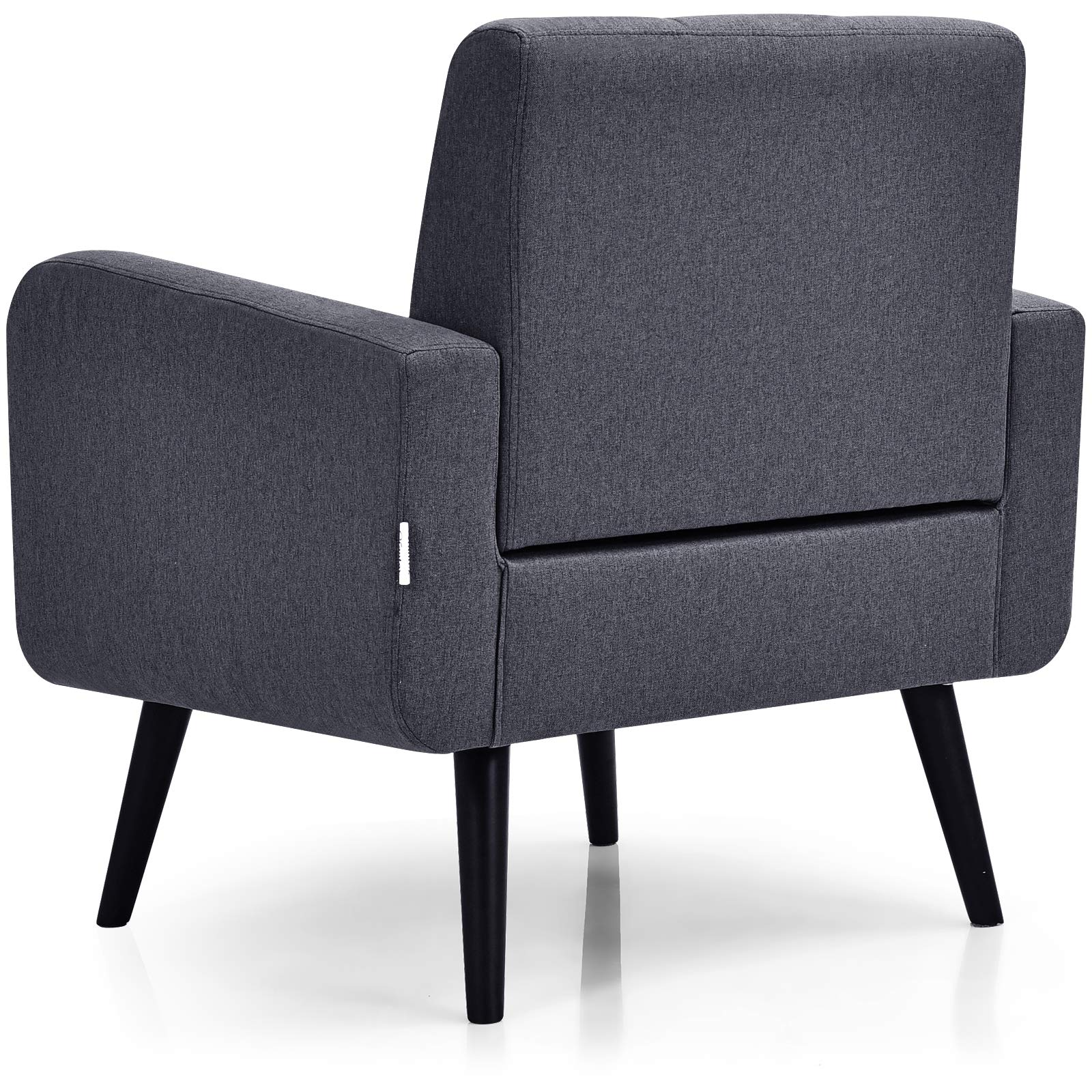 Set of 2 Modern Upholstered Accent Chairs - Giantex