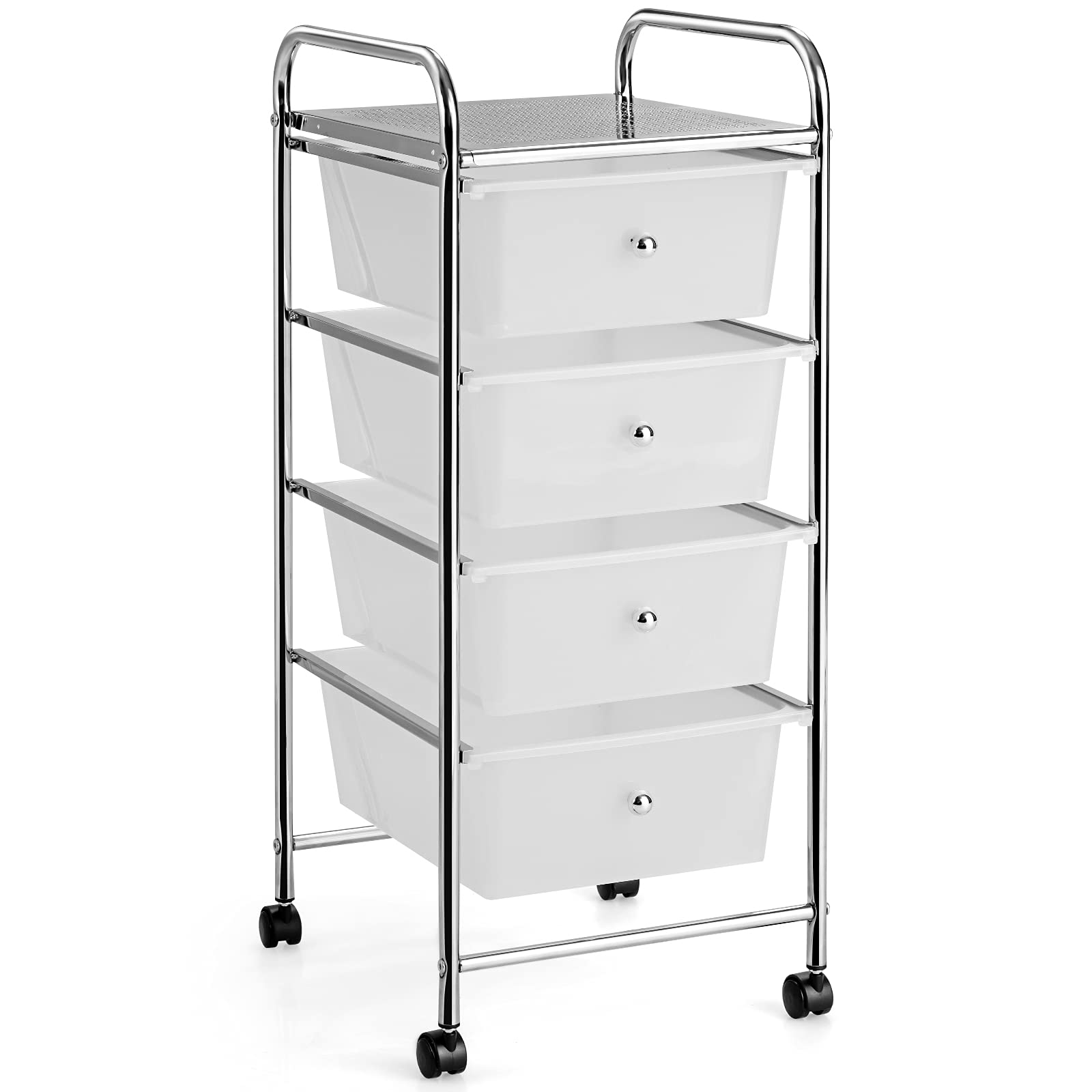 Giantex Rolling Cart with Drawers, Craft Organizer with Wheels