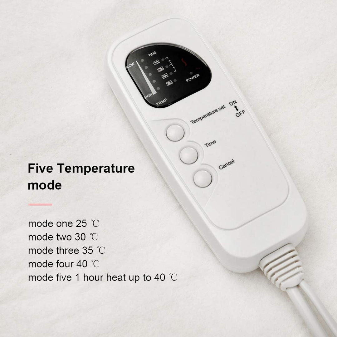 Giantex Smart Electric Heated Mattress Pad, Heating Bed Topper Blankets w/ Low-Voltage