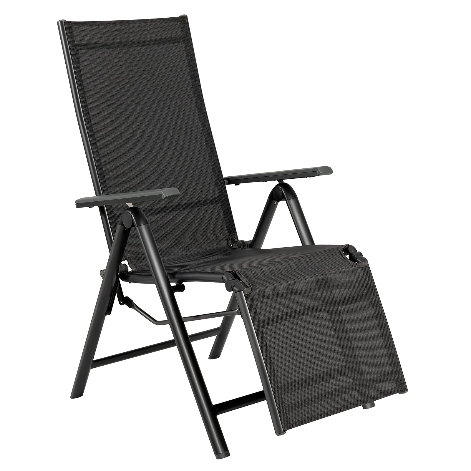 Giantex Reclining Patio Chairs Folding Lounge Chair (2)