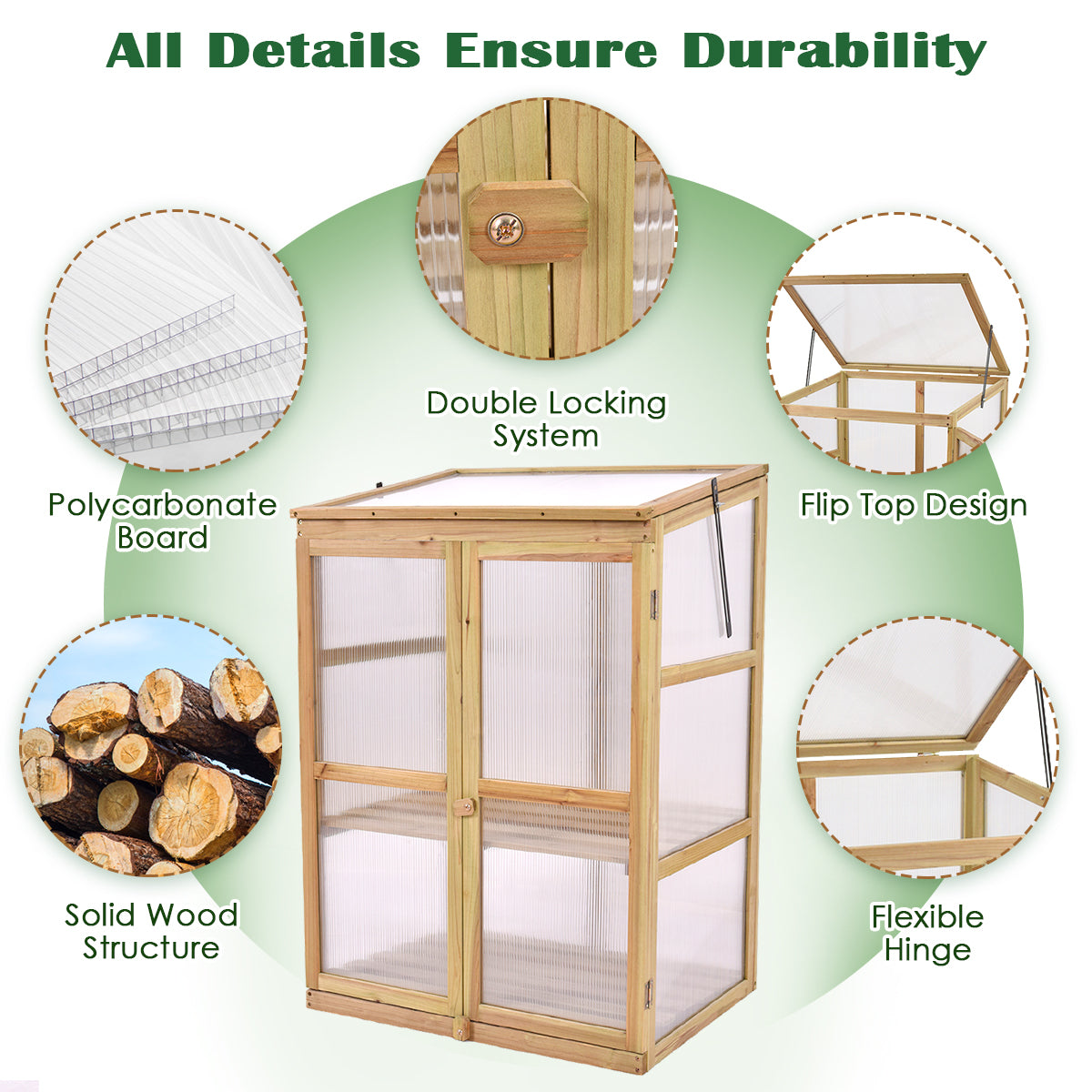 Raised Flower Planter Protection (35.4" X 31.3" X 23.0")