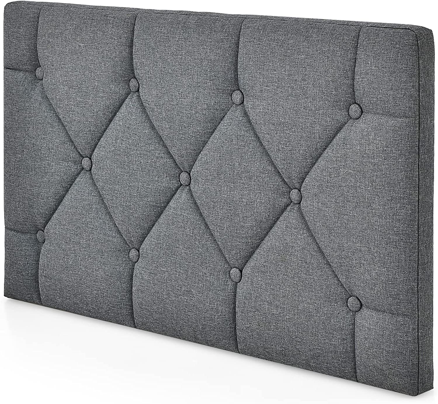 Giantex Upholstered Headboard, Wall-Mounted Sponge Padded Headboard with PU Leather Surface, 35"(L) x 21"(W)