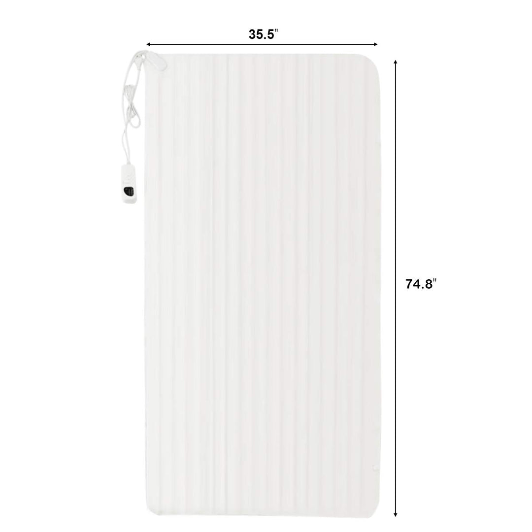 Giantex Smart Electric Heated Mattress Pad, Heating Bed Topper Blankets w/ Low-Voltage