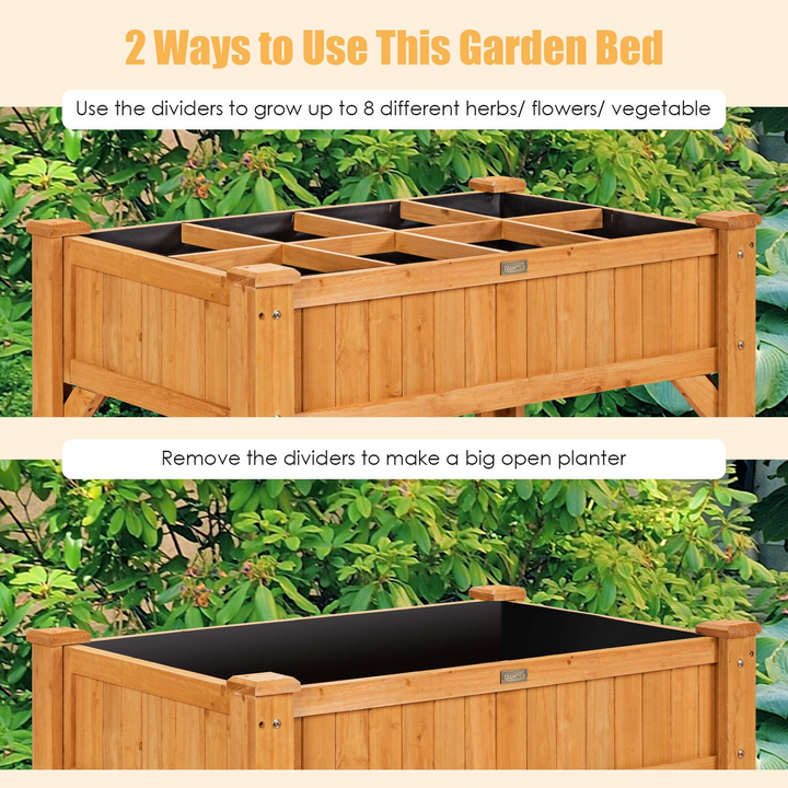 Raised Garden Bed,  36" x 24" x 36" (L x W x H)