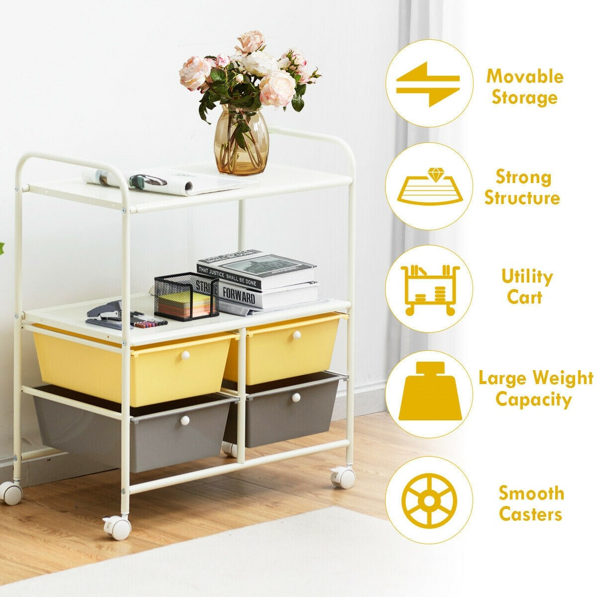 Rolling Storage Cart 