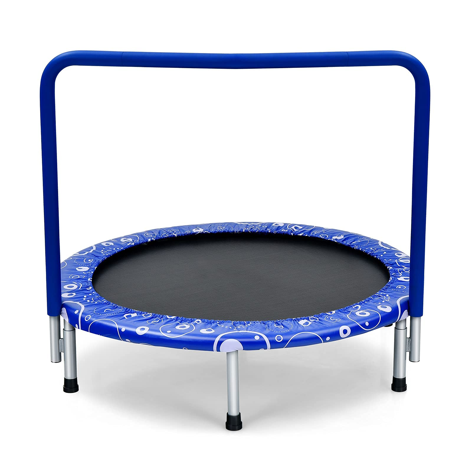 36-Inch Mini Kids Trampoline with Foamed Handle