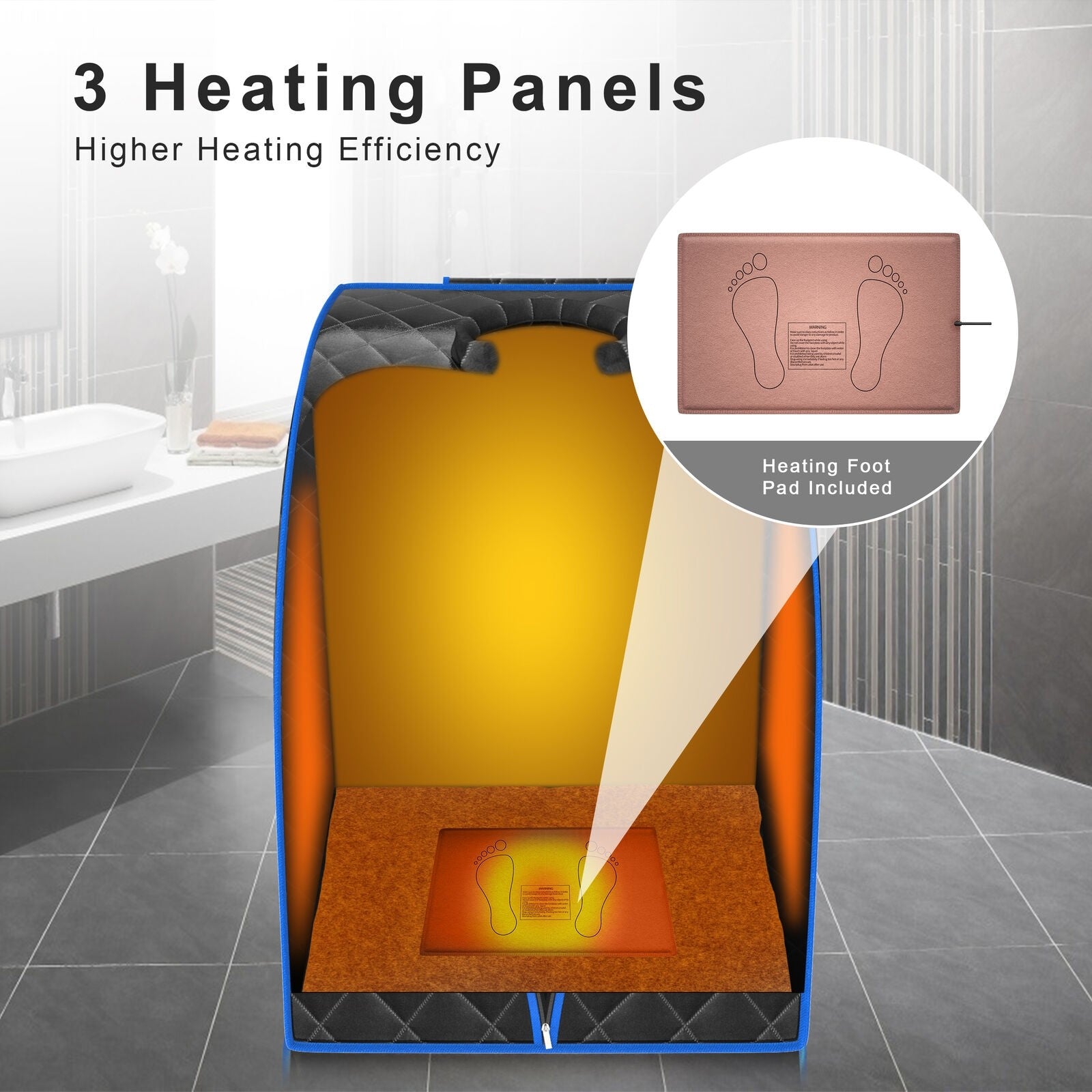 Portable Sauna Infrared Personal Home Spa
