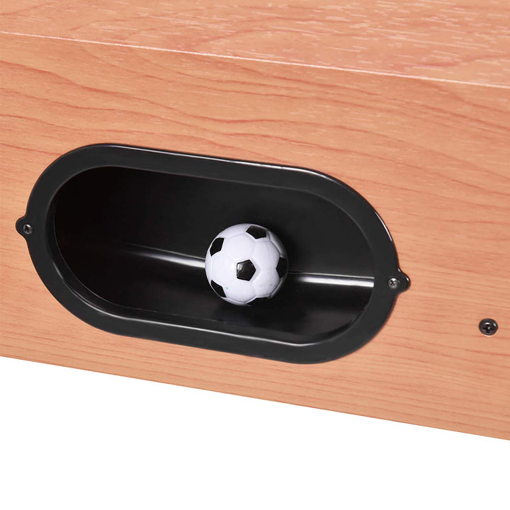 Giantex 48'' Wooden Soccer Table Game w/ Footballs