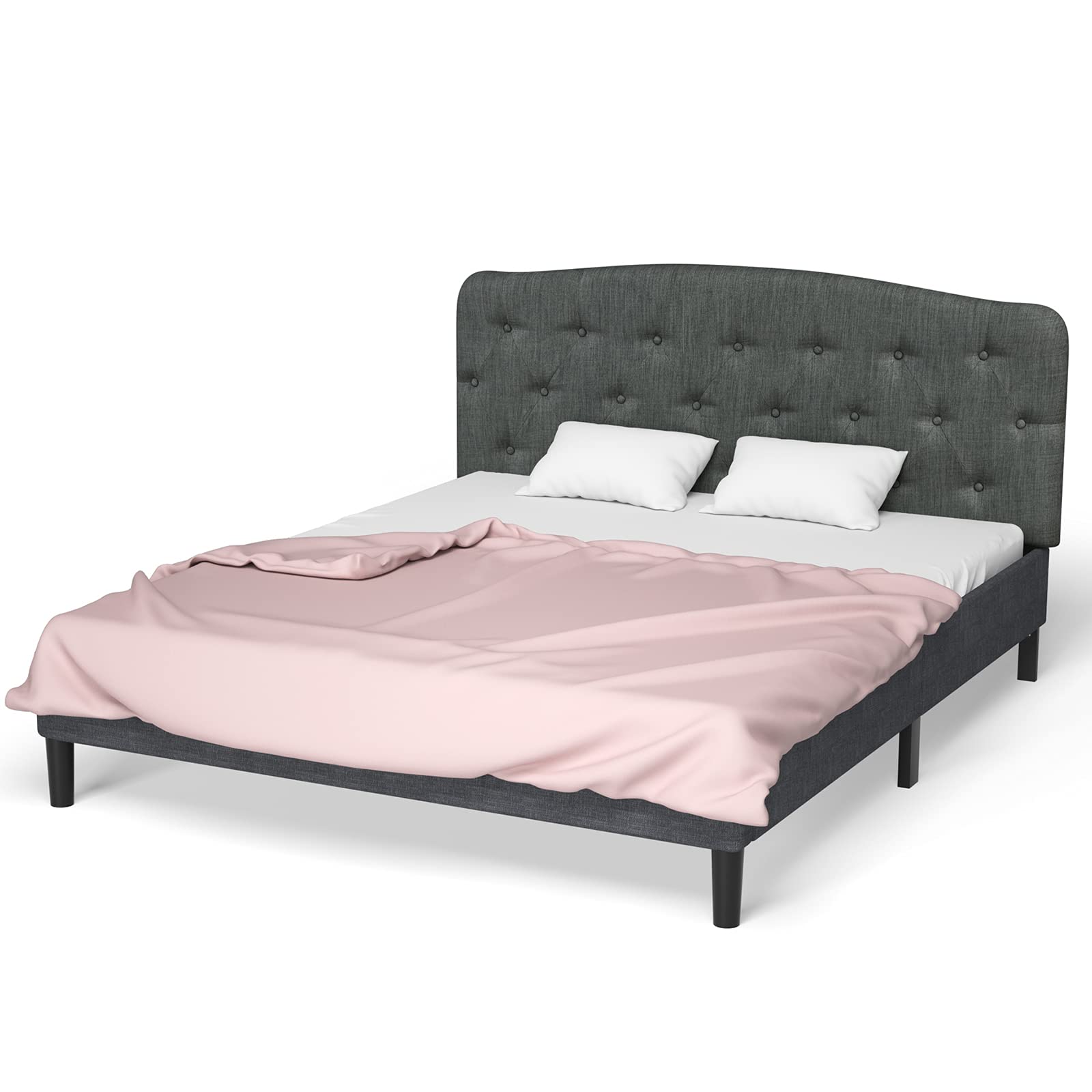 Giantex Upholstered Headboard, Button Tufted Headboard